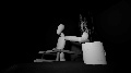 Blank puppet addict