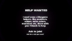 HELP WANTED | ask to join