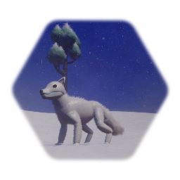 Snow fox