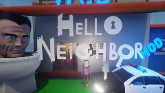 Hello neighbor MOD all chapters and the Skibidi toilet attack