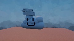 Cloudy Delivers Pizza