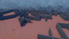 First person shooter in a maze