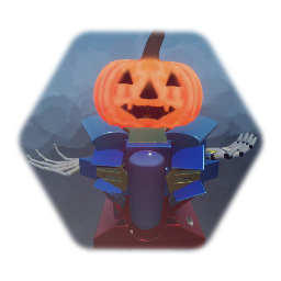 Evil Pumpkin Robot