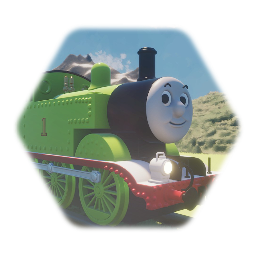 Permas the green tank engine