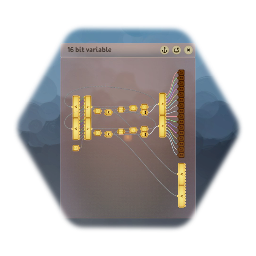 16-bit variable (slow but cheap)