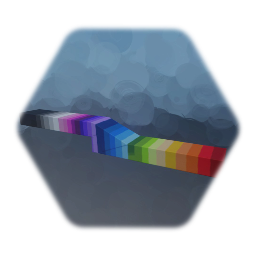 Rainbow Floor And Ramp