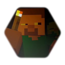 [Bare bones] Minecraft Steve