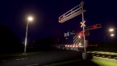 70 Mph Z Train Test Animation