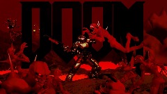 Doom 2016 boxart recreation