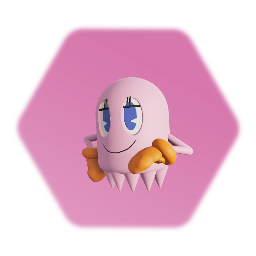 Pac-Man Ghost Remixable Pinky