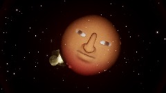 The Meatball man Exploded in space