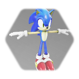 Sonic 06 Model (Remixable version)