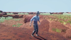 Some desert farm