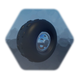 Grizzy and the lemmings Quad bike Tire