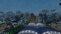 Ремикс: City Scene Rolisica Godzilla VS Spinosarus