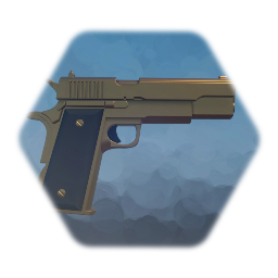 Gold gun
