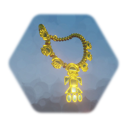 <uipossessvizbody> Dreams Guild - Mayan Gold Necklace