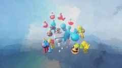 Foto de todos mis personajes de actualidad hasta viejo