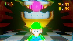 Luigi in The Wario Apparition