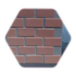 Brick Wall Part - basic painted (Optimised)