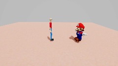 Me & Mario Standing Off