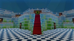Super Mario 64 -Dentro do Castle Peach