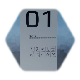 Level Schild / Marker   - Portal