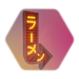 Neon Oriental Sign