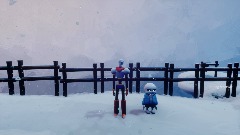 Sans in Winter Wonderland  (2 players support)