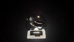 "A Orca Whale family Globe "