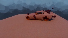 Carro destruído!!! Para games