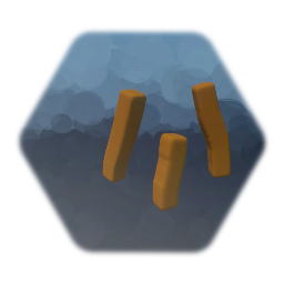 3 fries