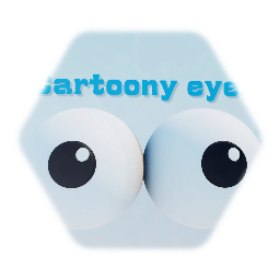 Cartoony eyes