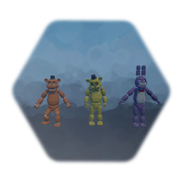 Playable I6NIS/Splinks FNAF Models WIP