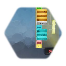 Working Digital Clock (12h version, adjustable)