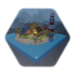 Town- unused background icon