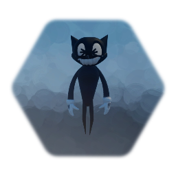 Cartoon cat puppet 2