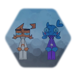 mr. feeling-mischevious and mr. Sillyson eggnog