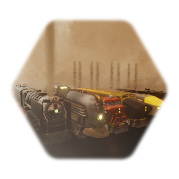 Red Planet Lines trains