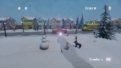 Grandpa's Snowball Revenge