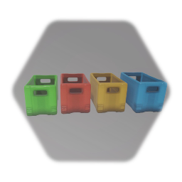 Set of Plastic Boxes low thermo