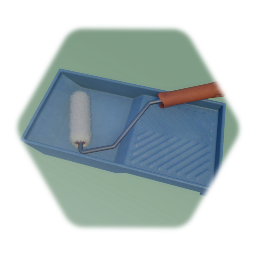 paint roller & tray