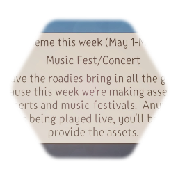 (cutaia)'s Unexciting Asset Jam Template - Music Fest Edition