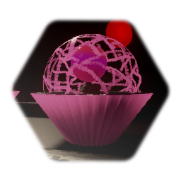 Neon Sherbert & Icing Cage Cupcake