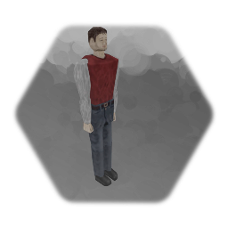 Retro style male model 2