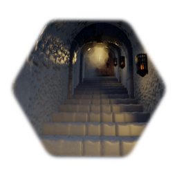 Dungeon stair tunnel