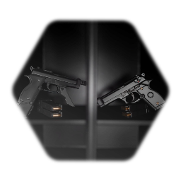 Handgun/Machine Pistol (M9/93F "Raffica")