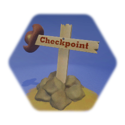 Wild West Style Animated Checkpoint