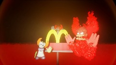 Tricky goes to McDonald's