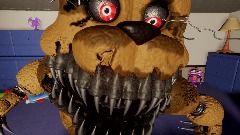 Five Nights at Freddy's 4 - Nightmare Fredbear Jumpscare